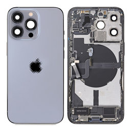Apple iPhone 13 Pro - Rear Housing with Small Parts (Blue)