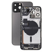 Apple iPhone 13 Pro Max - Rear Housing with Small Parts (Graphite)