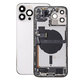 Apple iPhone 13 Pro Max - Rear Housing with Small Parts (Silver)