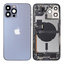 Apple iPhone 13 Pro Max - Rear Housing with Small Parts (Blue)