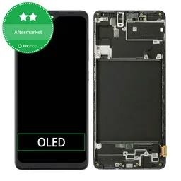 Samsung Galaxy A71 A715F - LCD Display + Touch Screen + Frame (Small Size Panel) OLED