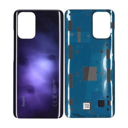 Xiaomi Redmi Note 10S M2101K7BG M2101K7BI - Battery Cover (Purple) - 550500015E9T Genuine Service Pack