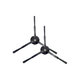 Xiaomi Mi Robot Vacuum Mop-series, Roborock-series, Xiaowa-series - Side Brush (Black) - 2pcs