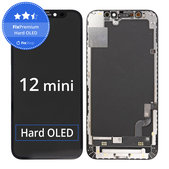 Display Hard OLED for iPhone 12 Mini, Touch Screen with Frame, FixPremium