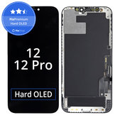 Display Hard OLED for iPhone 12, 12 Pro, Touch Screen with Frame, FixPremium