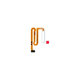 Samsung Galaxy A13 A135F - Fingerprint Sensor + Flex Cable (White) - GH96-15035D Genuine Service Pack