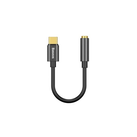 Baseus - Adapter USB-C / 3.5mm Jack, black