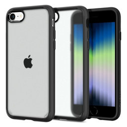 Spigen - Case Ultra Hybrid for iPhone 7, 8, SE 2020 & SE 2022, Frost Black