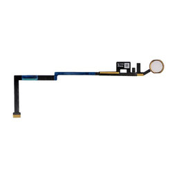 Apple iPad (5th Gen 2017), (6th Gen 2018) - Home Button + Flex Cable (Gold)