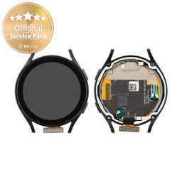 Samsung Galaxy Watch 4 44mm R870 R875 - LCD Display + Touch Screen + Frame (Black) - GH97-26410A Genuine Service Pack