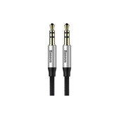 Baseus - Aux Cable (1m), silver/black