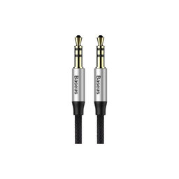 Baseus - Aux Cable (1m), silver/black