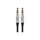 Baseus - Aux Cable (1m), silver/black