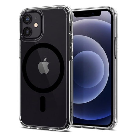 Spigen - Case Ultra Hybrid with MagSafe for iPhone 12 & 12 Pro, black