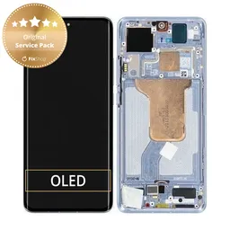 Xiaomi 12, 12X - LCD Display + Touch Screen + Frame (Blue) - 5600040L3A00 Genuine Service Pack