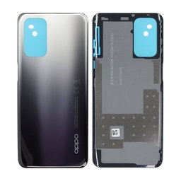Oppo A54 5G, A74 5G - Battery Cover (Fluid Black) - 3202383 Genuine Service Pack