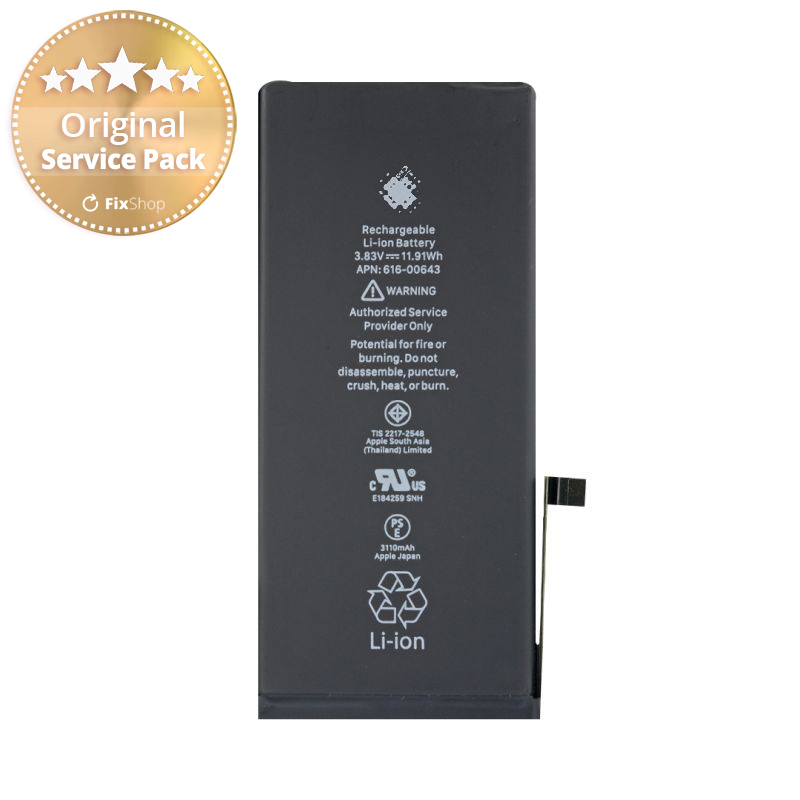 kan opfattes Bore Dømme Apple iPhone 11 - Battery 3110mAh Genuine Service Pack | FixShop