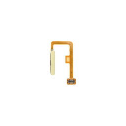 Xiaomi Mi 11 Lite 5G - Fingerprint Sensor + Flex Cable (Citrus Yellow) - 490100008E5F Genuine Service Pack