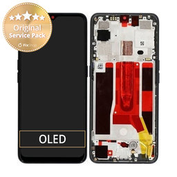 Oppo Find X2 Lite - LCD Display + Touch Screen + Frame (Moonlight Black) - 4903624 Genuine Service Pack