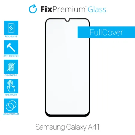 FixPremium FullCover Glass - Tempered glass for Samsung Galaxy A41