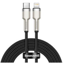 Baseus - Lightning / USB-C Cable (2m), black