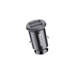 Baseus - Car Charger 2x USB, 3.1 A, black