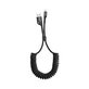 Baseus - Lightning / USB Cable (1m), spring, black
