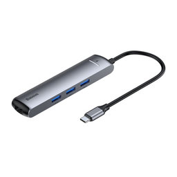 Baseus - USB-C Hub 6v1, gray