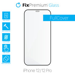 FixPremium FullCover Glass - Tempered Glass for iPhone 12 & 12 Pro