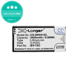 Microsoft Lumia 640 - Battery BV-T5C 2600mAh HQ