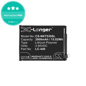 Battery for Nokia 5.3, 3900mAh, Li-Pol, 3.85 V, LC-440, HQ