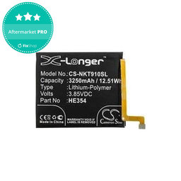 Nokia 9 PureView - Battery HE354 3250mAh HQ