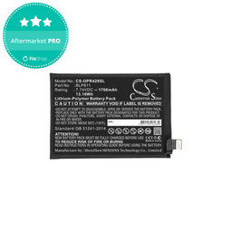 Oppo Reno 4 - Battery BLP811 1700mAh HQ