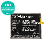 Samsung Galaxy A51 A515F - Battery EB-BA515ABY, EB-BA515ABE 3900mAh HQ