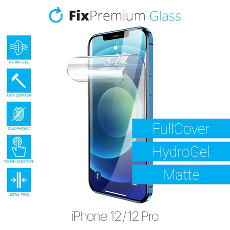 FixPremium HydroGel Matte - Screen Protector iPhone 12 & 12 Pro