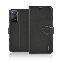 Fonex - Case Book Identity for Xiaomi Redmi Note 11 Pro & Note 11 Pro 5G, black