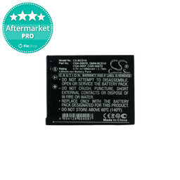 Panasonic Lumix DMC-TZ1, TZ2, TZ3, TZ4, TZ5, TZ11, TZ15, TZ50 - Battery CGA-S007 / CGR-S007 Li-Ion 1000mAh HQ