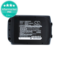 Makita B, C, D, F, G, H, J, L, M, P, S, T, U, V, X-series - Battery BL18xx Li-Ion 6000mAh HQ