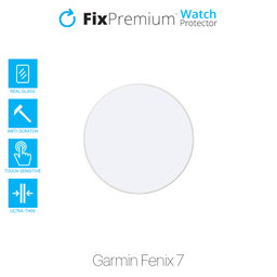 FixPremium Watch Protector - Tempered Glass for Garmin Fenix 7