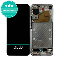 Xiaomi Mi 11 M2011K2G - LCD Display + Touch Screen + Frame (Cloud White) OLED