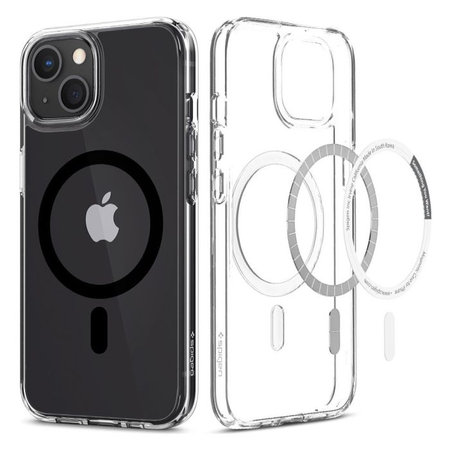 Spigen - Case Ultra Hybrid with MagSafe for iPhone 13, black