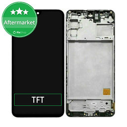 Samsung Galaxy M31s M317F - LCD Display + Touch Screen + Frame (Mirage Black) TFT