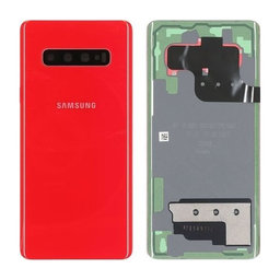 Samsung Galaxy S10 Plus G975F - Battery Cover (Cardinal Red) - GH82-18406H Genuine Service Pack