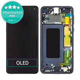 Samsung Galaxy S10e G970F - LCD Display + Touch Screen + Frame (Prism Black) OLED