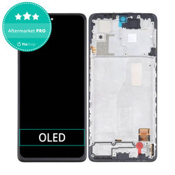 Xiaomi Redmi Note 10 Pro - LCD Display + Touch Screen + Frame (Black) OLED