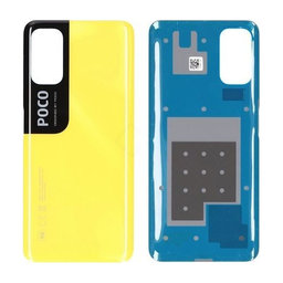 Xiaomi Poco M3 Pro - Battery Cover (Poco Yellow) - 550500013Z9X Genuine Service Pack