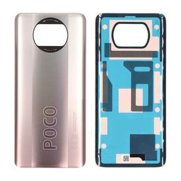 Xiaomi Poco X3 Pro - Battery Cover (Metal Bronze) - 55050000UN6D Genuine Service Pack