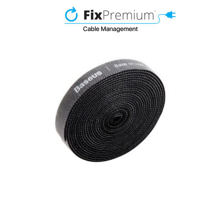 Baseus - Cable Organizer - Cable Tape (3m), black