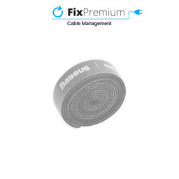 Baseus - Cable Organizer - Cable Tape (1m), grey