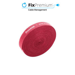 Baseus - Cable Organiser - Cable Tape (3m), red